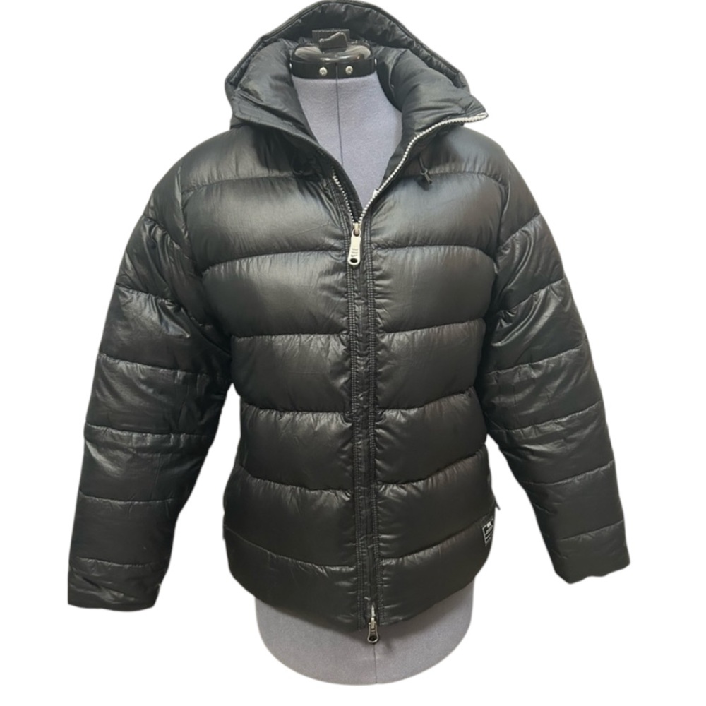 Nike women’s black goose down jacket size medium